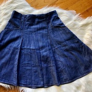 [Urban Outfitters] Flare Denim Skirt